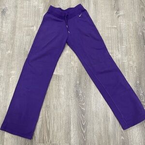 Nike Purple Fleece Sweatpants